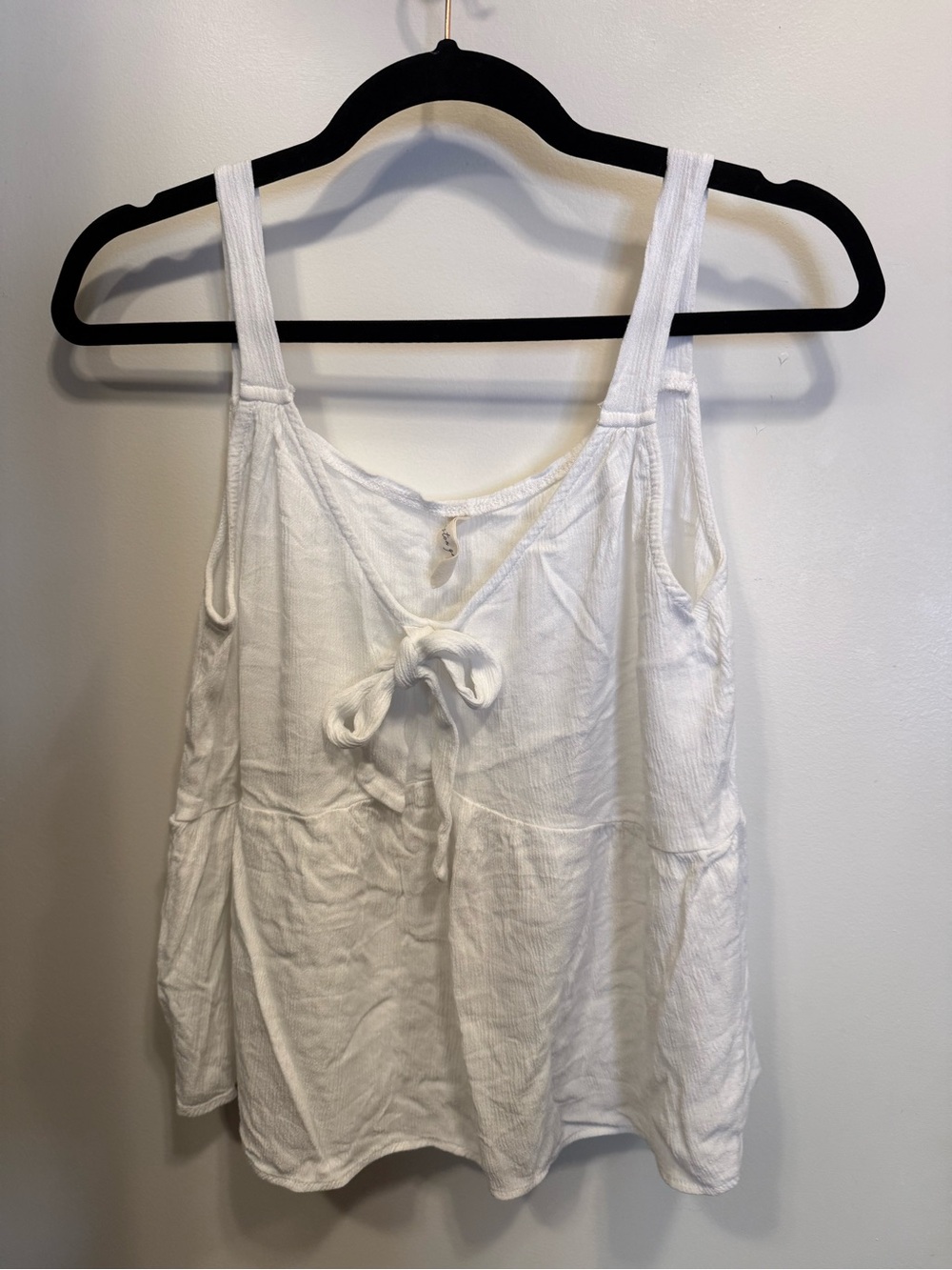 White babydoll tank